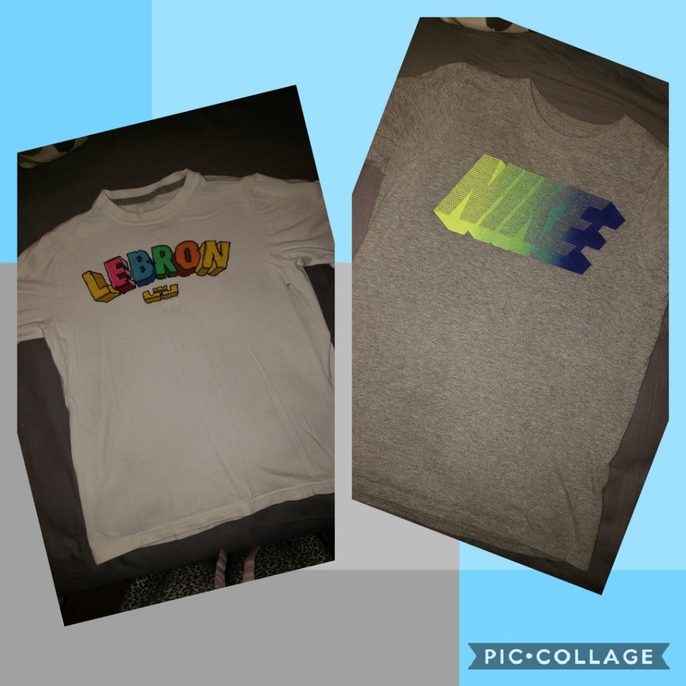 Bundle of 14 Boys nike shirts